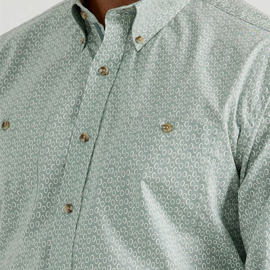 Wrangler Men's George Strait Two Pocket Button Down Shirt
