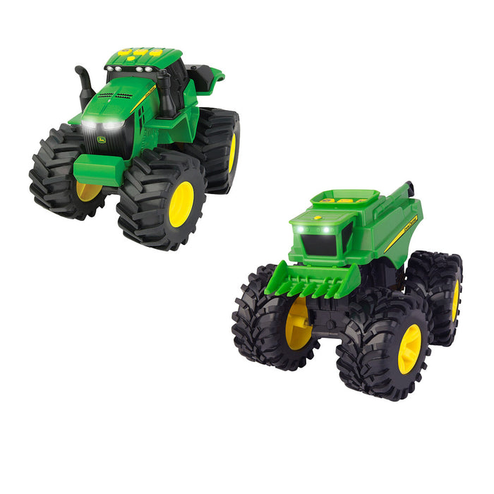 Tomy John Deere Monster Treads Lights & Sounds 2-Pack