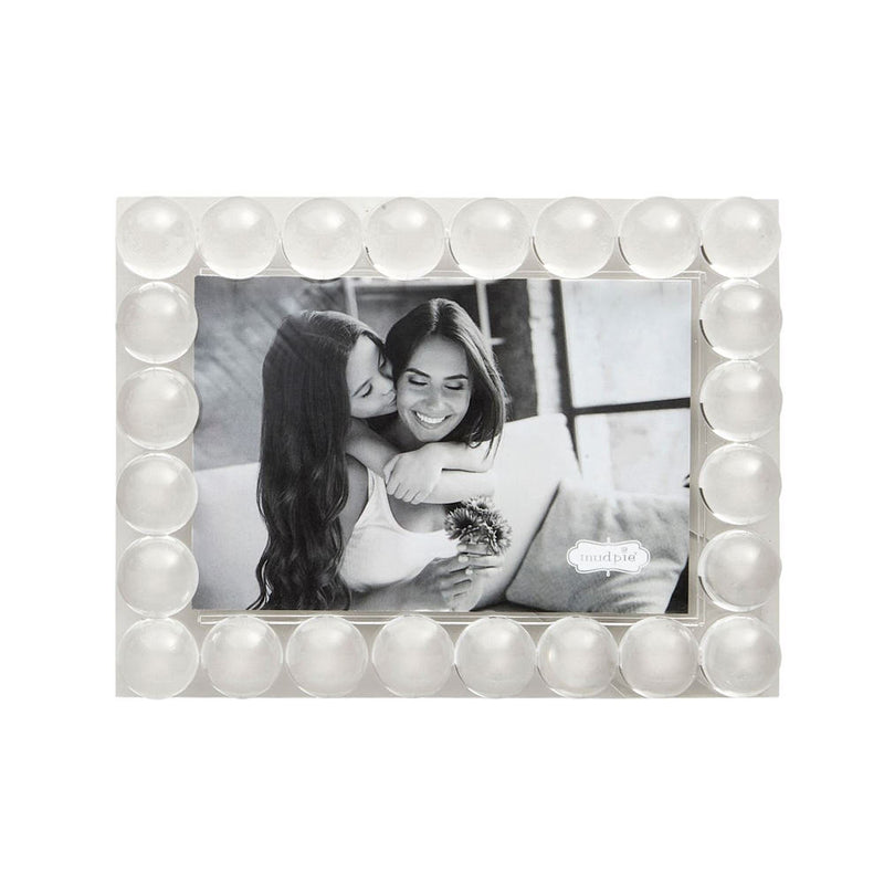 Mud Pie 4x6 Beaded Acrylic Frame