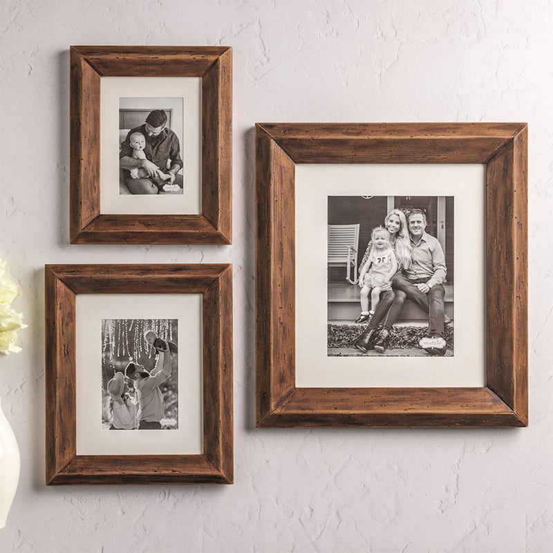 Mud Pie Small Reclaimed Matte Wood Frame