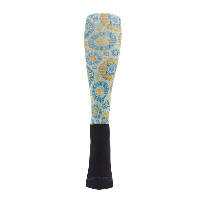 Ovation Women's Footzies Sunflowers Boot Socks