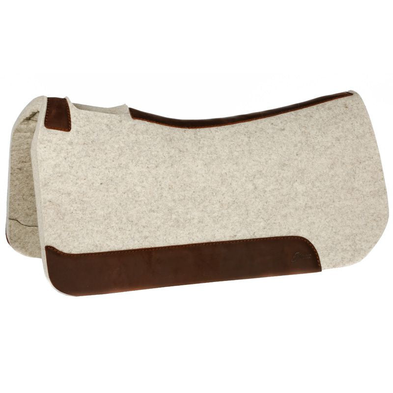 5 The Rancher 1 1/8 Inch Full Skirt Felt Saddle Pad