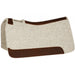 5 The Roper 7/8 Inch Natural Felt Saddle Pad