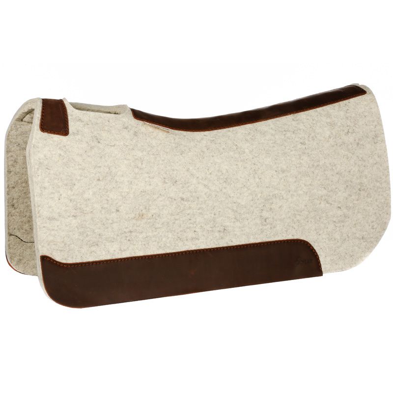 5 Star Equine 3/4" Natural 32" x 32" Performer Saddle Pad