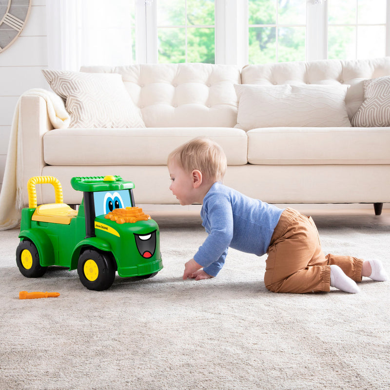 Tomy John Deere Johnny Tractor Foot To Floor Ride On