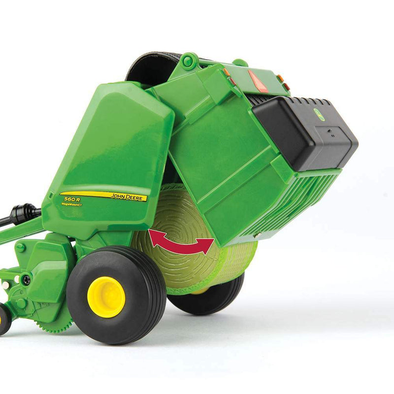 Tomy John Deere 7270R with 560R Round Baler