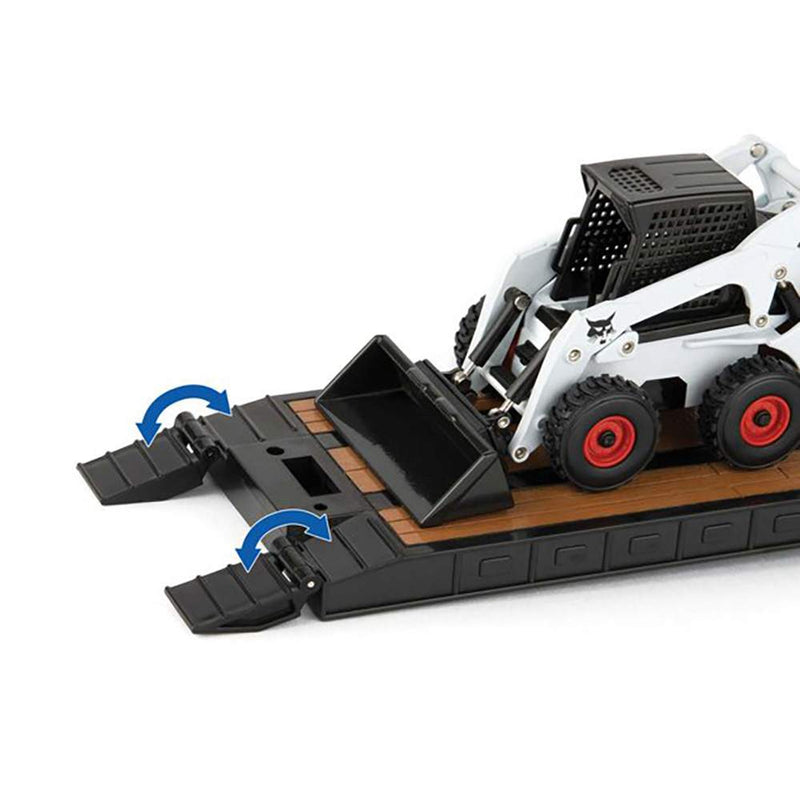 Tomy Peterbilt 579 with Lowboy Trailer and Skidloader Set