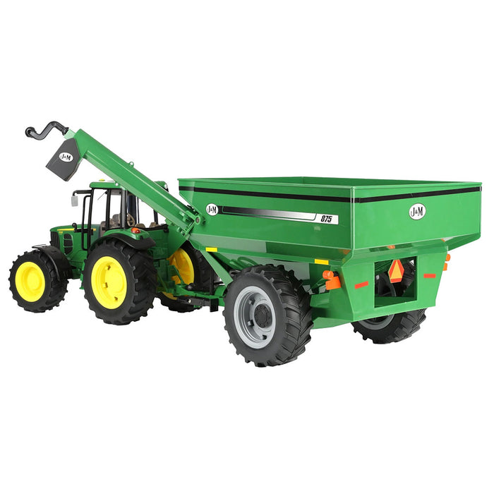 Tomy Big Farm John Deere Tractor & Gravity Grain Cart Set