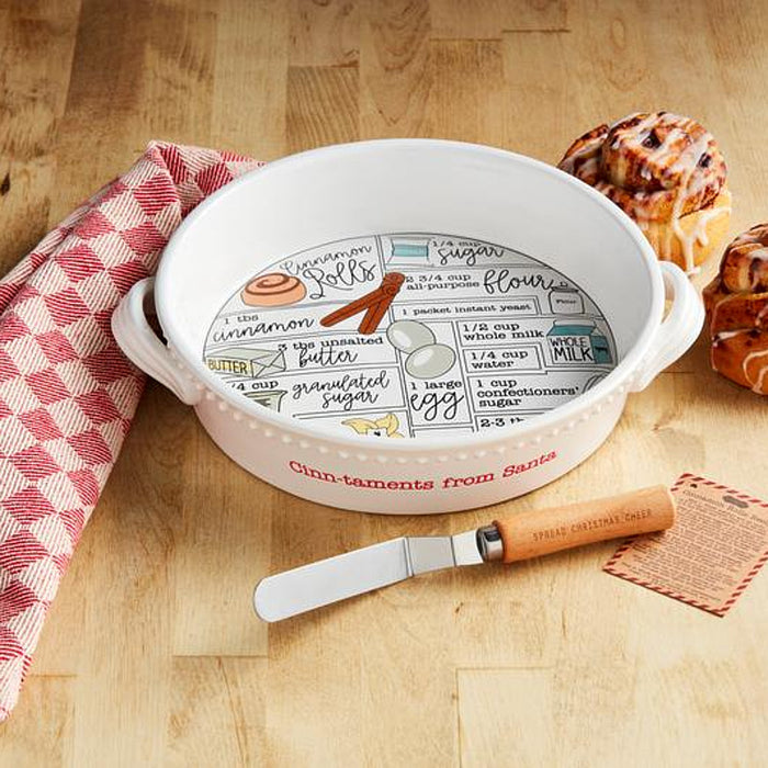 Mud Pie Cinnamon Roll Recipe Baker Set