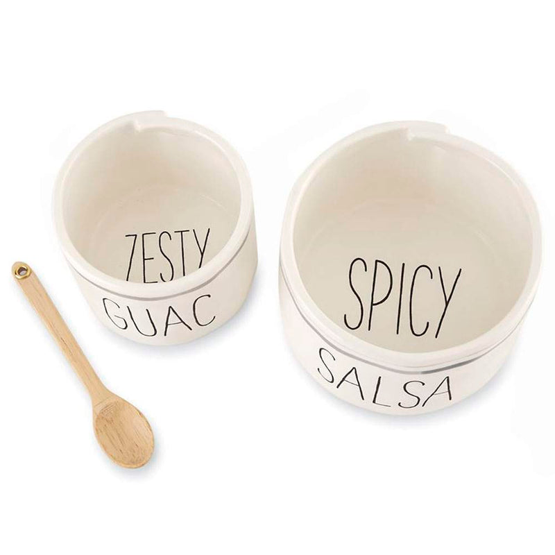 Mud Pie Salsa and Guac Nested Bowl Set