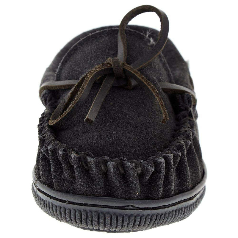 Minnetonka Kids Charcoal House Shoe