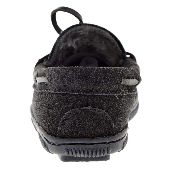 Minnetonka Kids Charcoal House Shoe