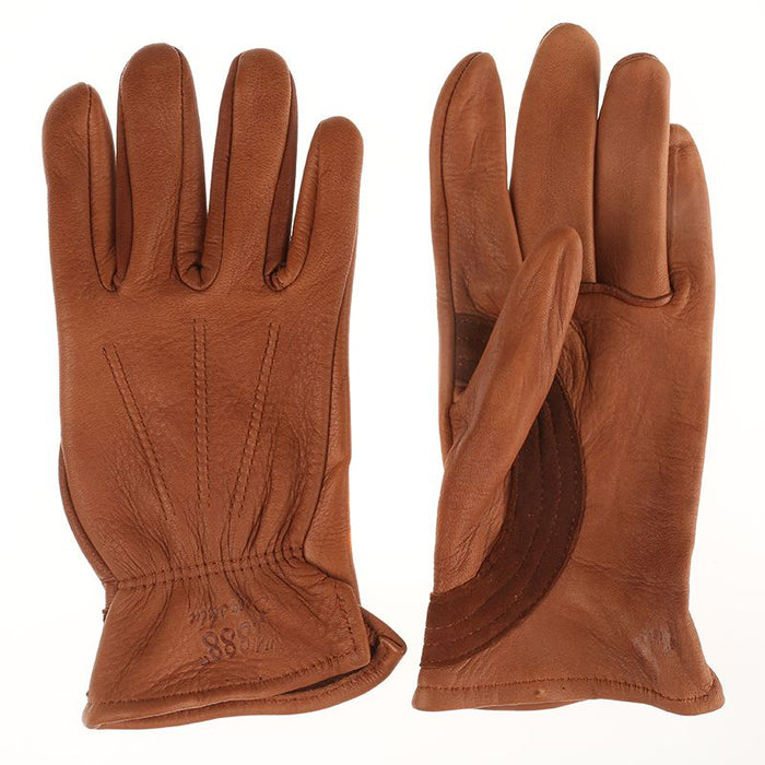 Ladies 1888 Authentic Western Deerskin Driver Gloves