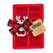 Mud Pie Red Silicone Ice Mold