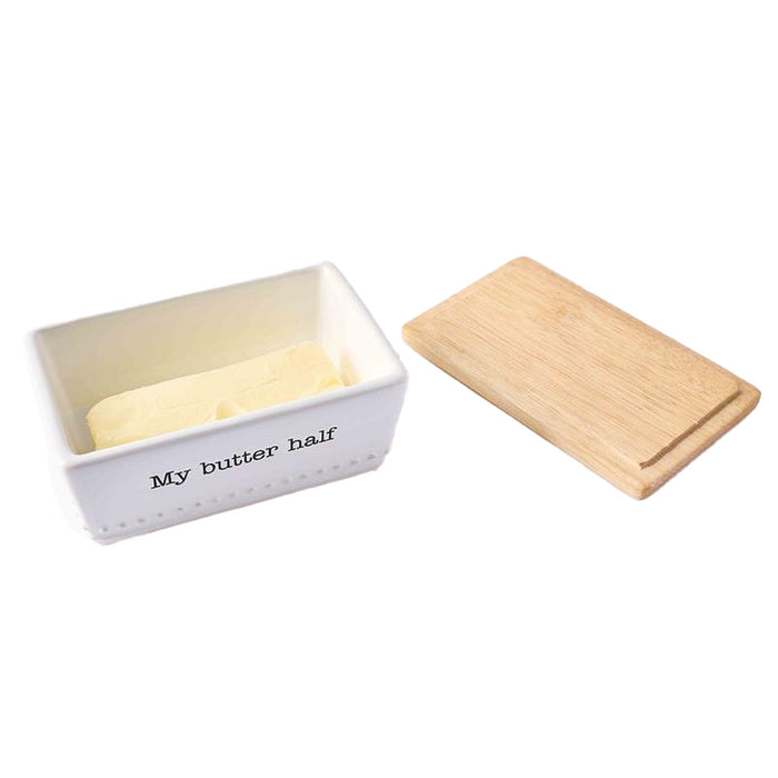 Mud Pie Butter Dish Set