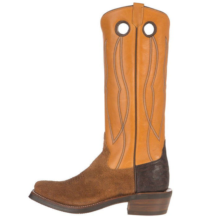 Rios Of Mercedes Ride Ready Choc Bison Cowboy Boots