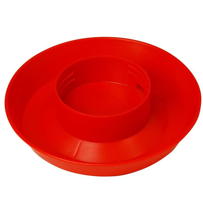 Fount Plastic Base Mason Jar Red 1 Quart