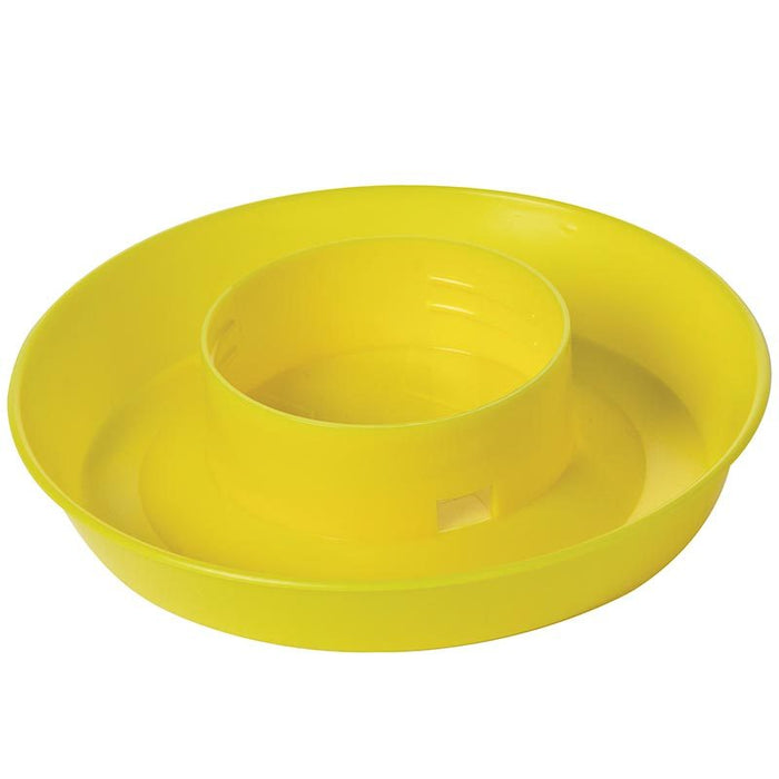 Fount Plastic Base Mason Jar Yellow 1 Quart