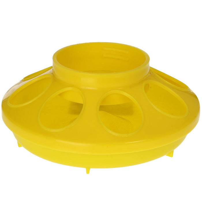 1 Quart Yellow Plastic Feeder Base