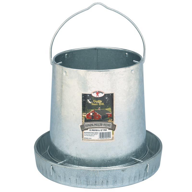 Feeder Galvanized Hanging 12lb