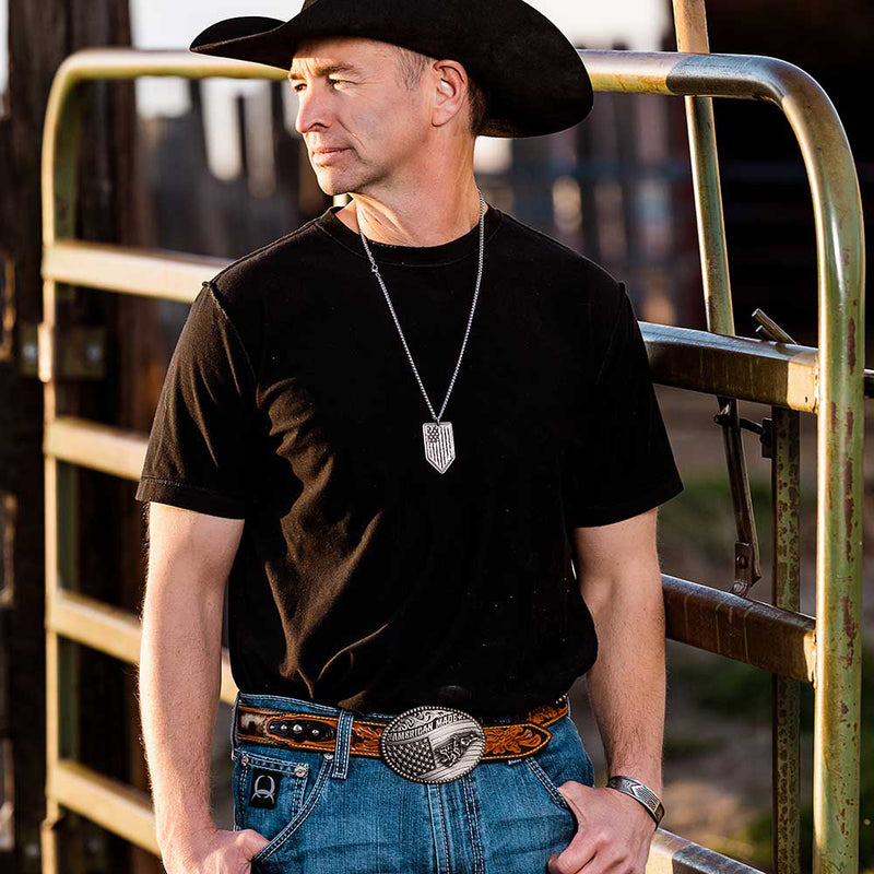 Montana Silversmiths American Made Strength Necklace