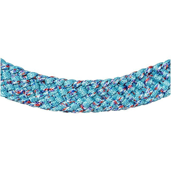 Tough 1 Teal Funfetti Mule Tape Halter with 10ft Lead Rope