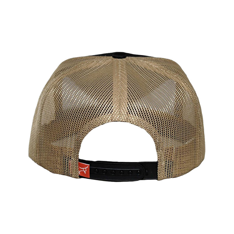 Ropesmart Black Western Trucker Patch Cap