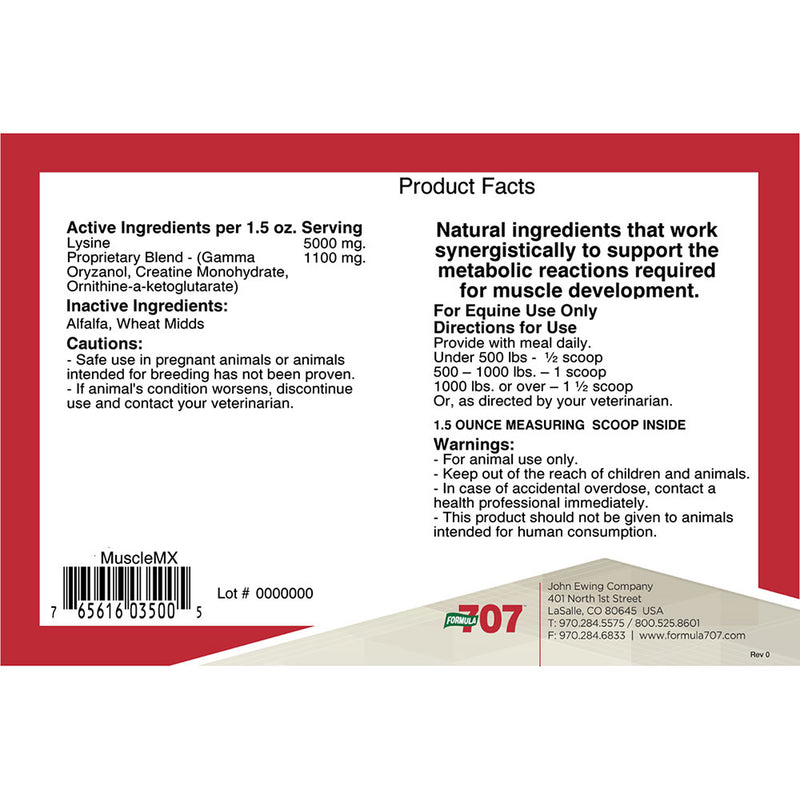 Formula 707 MuscleMx 10lbs