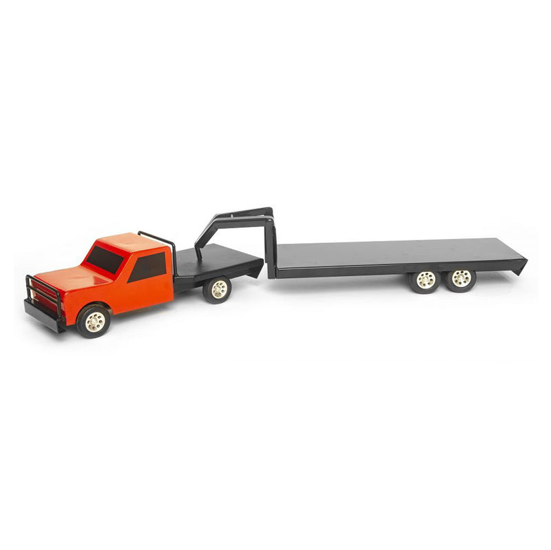 Little Buster Toys Red Flatbed Farm Truck