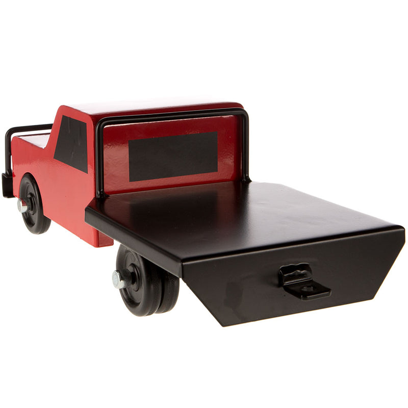 Little Buster Toys Red Flatbed Farm Truck