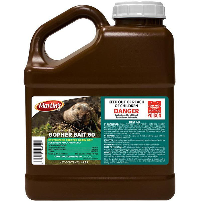 Martin's Gopher Bait 50 4lb
