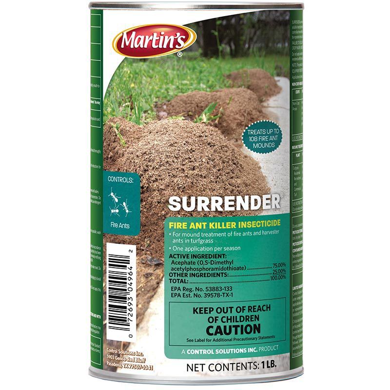 Martin's Surrender Fire Ant Killer Insecticide 1lb