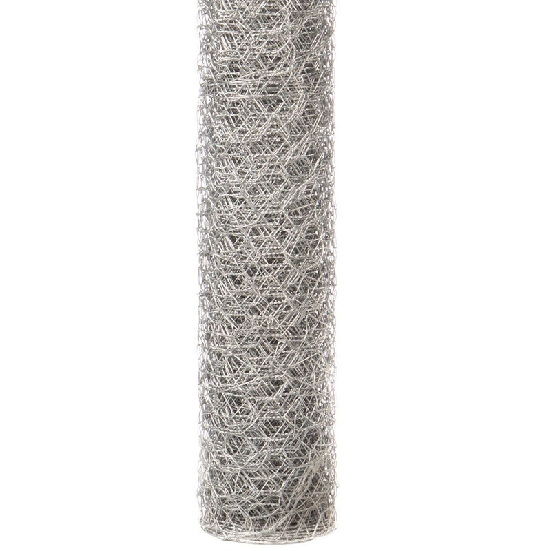 Mazel+Co Mazel 1 x 20 Galvanized Hex Netting - 36in. x 25'