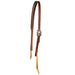 3/4inch Slot Ear Headstall w/ Antique Floral Scrolled Hardware