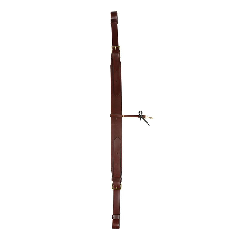 Walnut 3" Flank Cinch w/ Brass Hardware