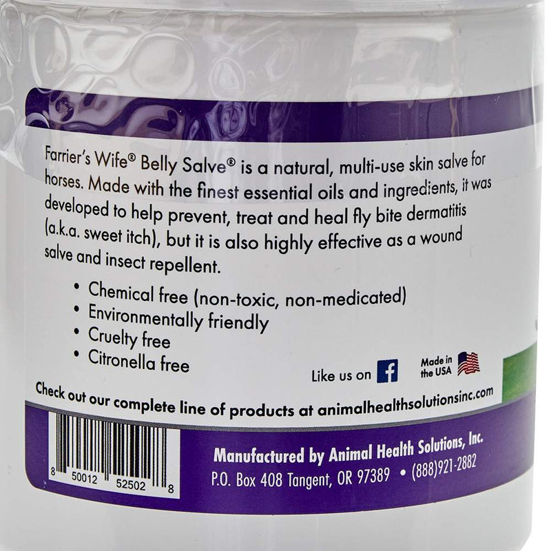 Animal Health Solutions Farrier's Wife Belly Salve 20oz