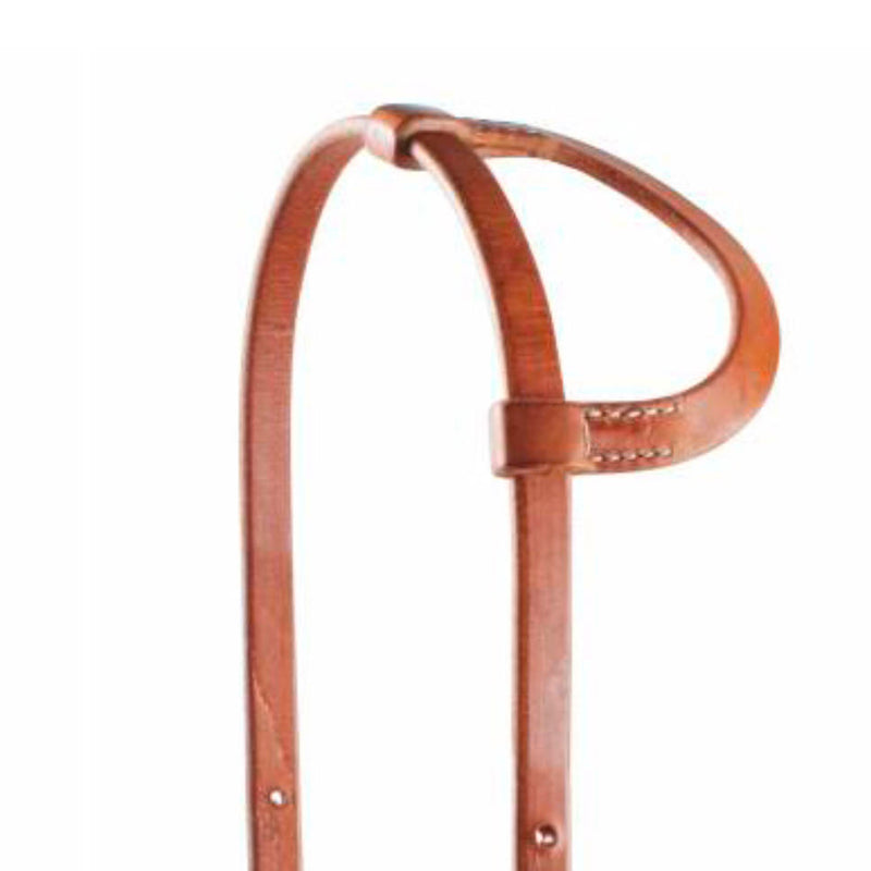 Professionals Choice Harness Leather Single Ear Snap Cheek Headstall