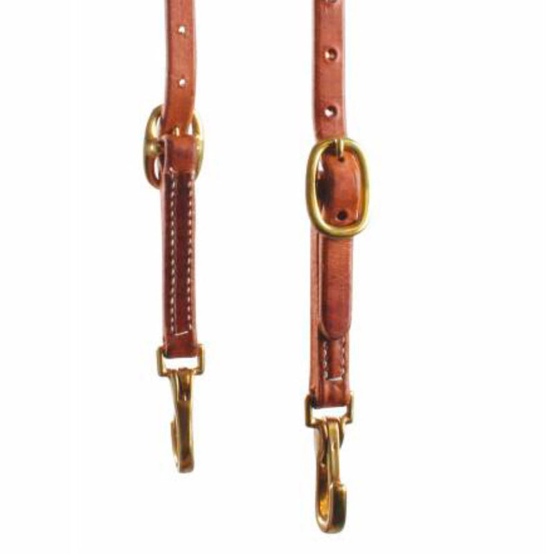 Professionals Choice Harness Leather Single Ear Snap Cheek Headstall