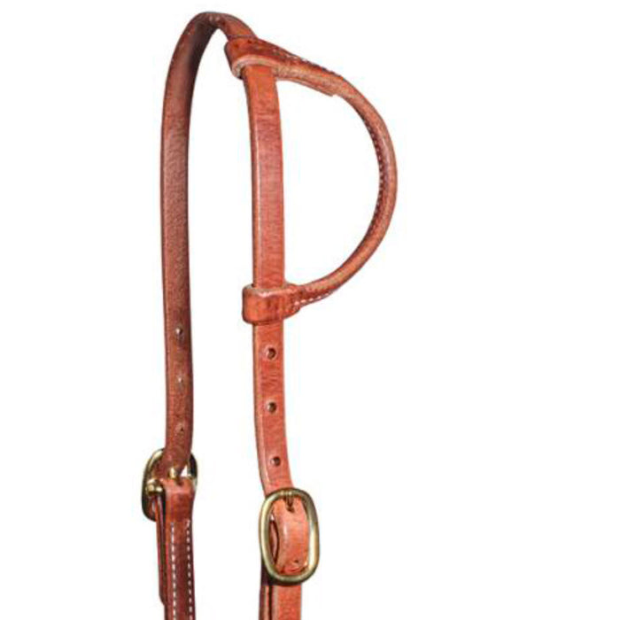 Professionals Choice Single Ear Double Buckle Headstall