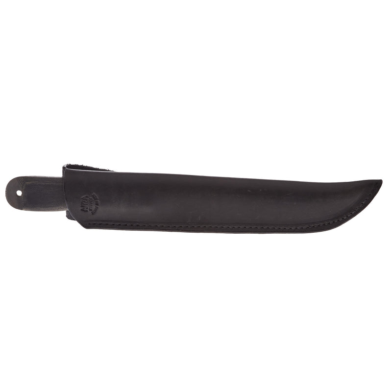 Anza Duneslayer - Black Micarta Handle w/ Vertical Sheath
