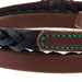 Weaver Leather Smarty Synergy 5/8 x 7 Heavy Latigo Black Braided Roping Rein
