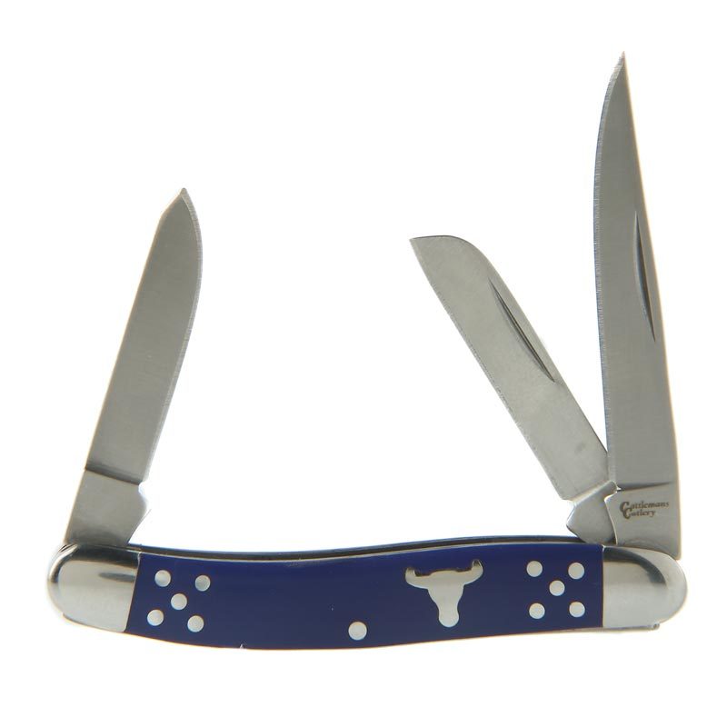 Blue Stockman Knife