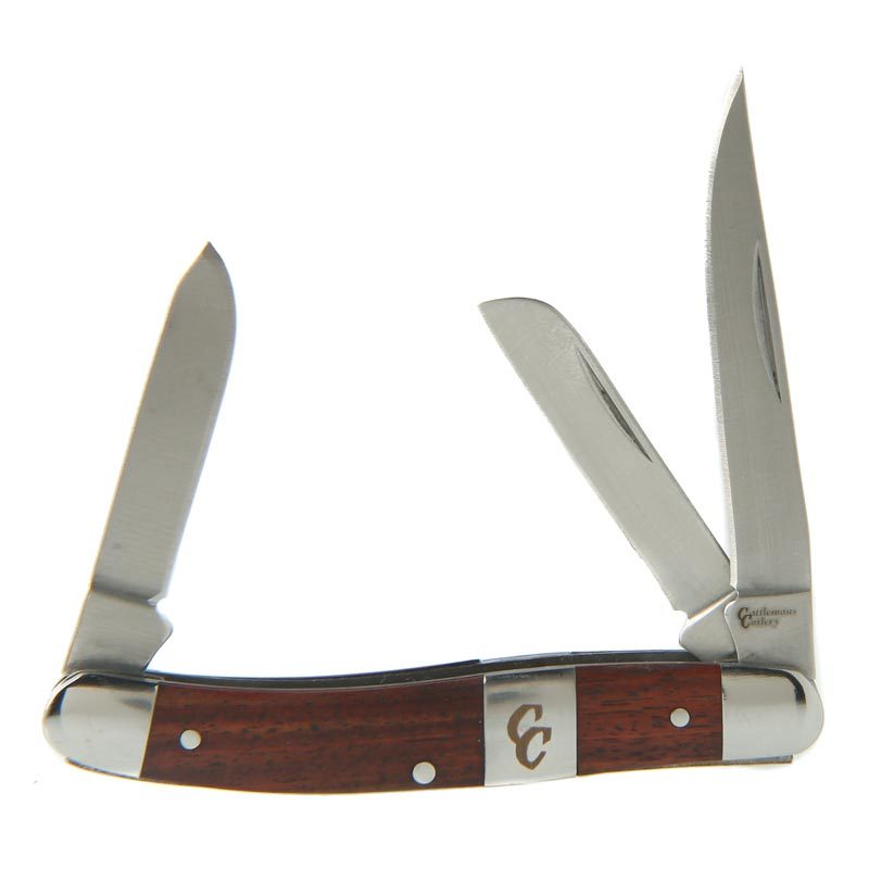 Rosewood Stockman Pocket Knife