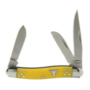 Yellow Stockman Knife