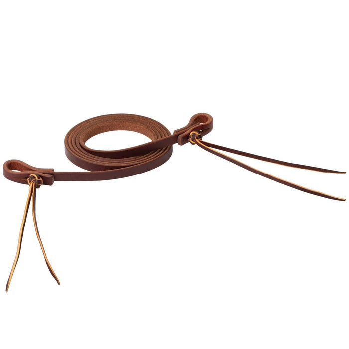 Weaver Leather Working Tack Heavy Harness Leather Pineapple Knot 8ft Roping Reins