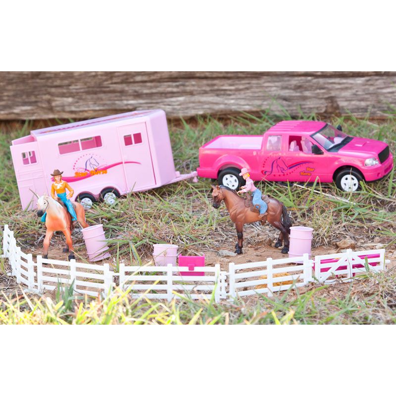 Deluxe Barrel Racer Set - Toys