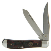Brown Bone Trapper Knife