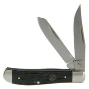 Black Bone Trapper Knife