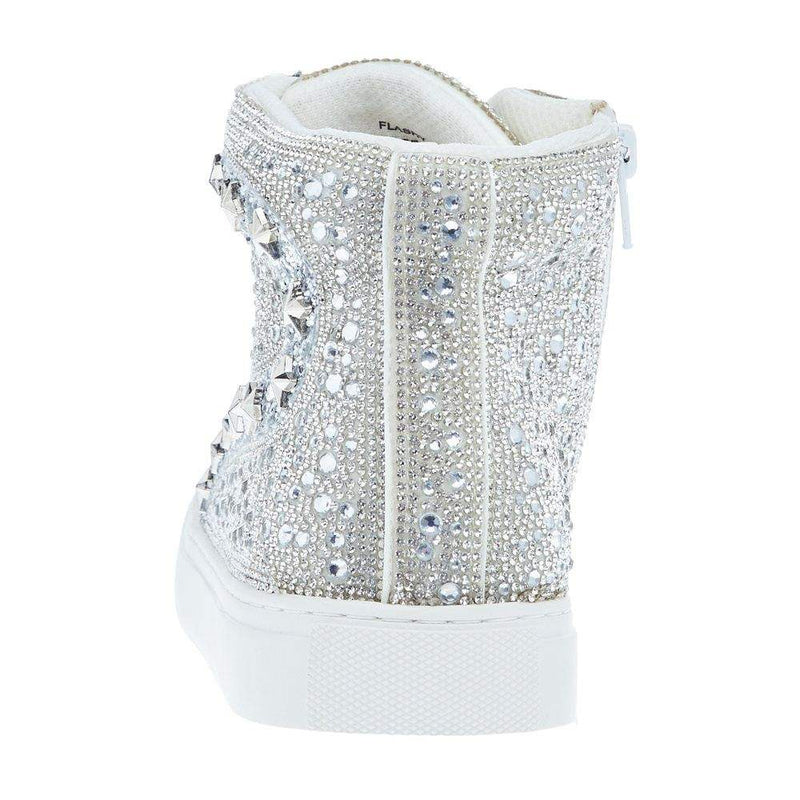 Corkys Footwear Women's Corky Flashy Clear Rhinestone Sneaker