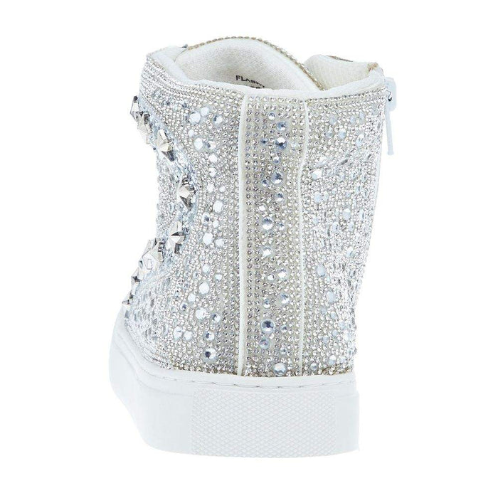 Corkys Footwear Women's Corky Flashy Clear Rhinestone Sneaker